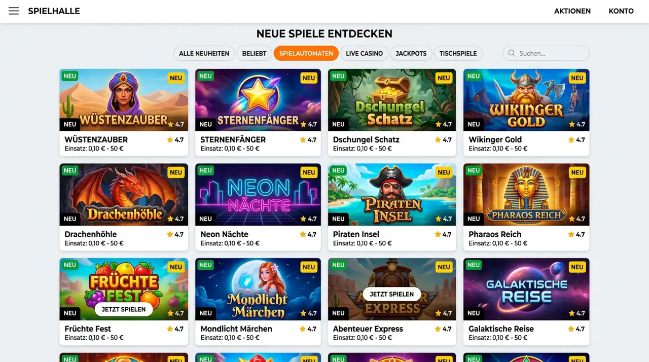 Weitere Spielkategorien — Bet365